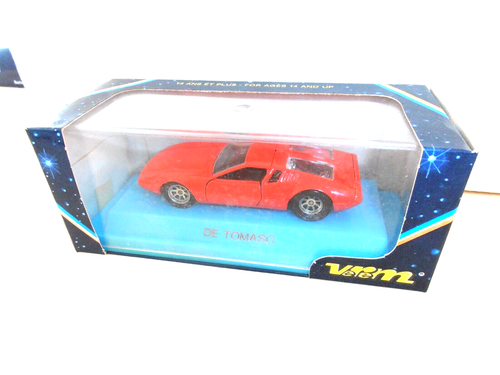 VEREM 1/43 REF.403 FANTASTICA "DE TOMASO MANGUSTA" BOX ORIGINALE OTTIMA - Imagen 2 de 4