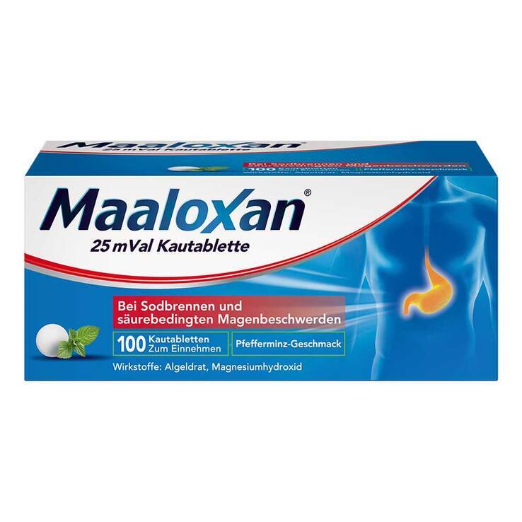 Maaloxan 25 mVal Kautabletten · 100 St · PZN 01423607