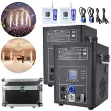 2PCS 750W Large Cold Spark Machine Stage Effect DMX Firework Party Wedding