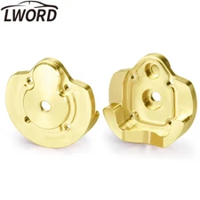 2/4PCS Brass Outer Portal Covers Counterweight for 1/18 Axial UTB18 Capra Buggy