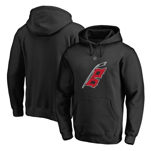 Men's Black Carolina Hurricanes Team Alternate Pullover Hoodie