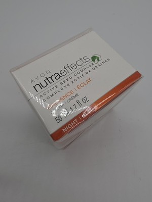 AVON Nutraeffects Active Seed Complex radiance Night Cream - 1.7 FL OZ