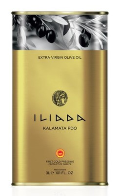 Iliada Kalamata PDO Extra Virgin Olive Oil, 3Lt | MultiAwarded | Single Regio...