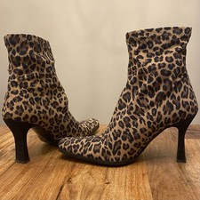 Moda in Pelle Animal Print Boots for Women for sale