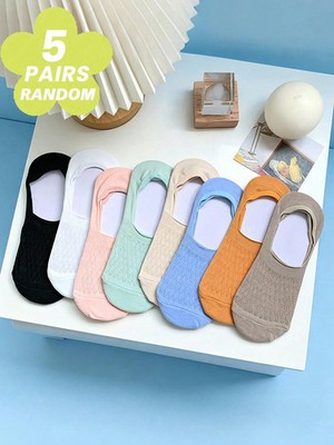 5 pairs of ladies ankle socks comfortable short socks for every occasion