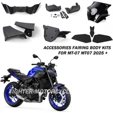 For Yamaha MT-07 MT07 2025 + Accessories Motorcycle Fairing Body Kits Parts