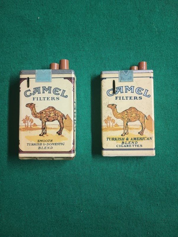 Vintage Camel Cigarette Lighters