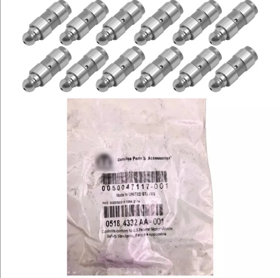 Nuevo conjunto de brazo basculante ajustador de pestañas OEM 68245463AA = 05184296AH + 05184332AA Foto 2 de 4