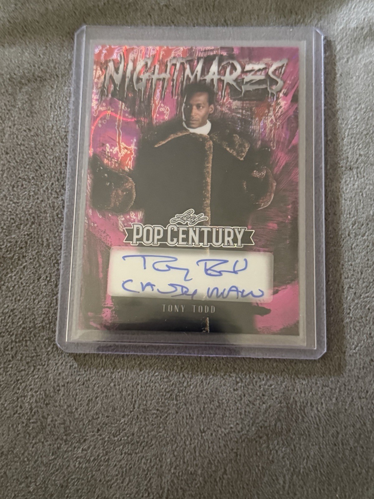 Tony Todd Auto Pop Century