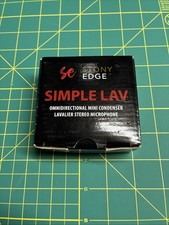 LAV Simple Mobile Stony-edge Condenser Lavalier Lapel Microphone