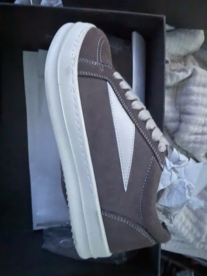 Rick Owen Vans Sneakers Brown/White Men's US 7 EU 40 NIB