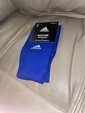 Adidas Royal Blue Soccer Socks Youth Size One Pair See Chart NWT Comfort Stretch