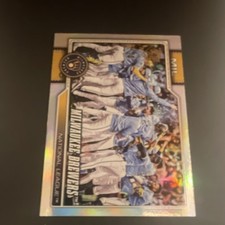 Topps 2025 Milwaukee Brewers Foil Baseball Sports Trading Card #107