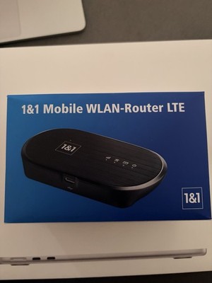 1&1 LTE WLAN-Router Zyxel WAH7601, USB-C, bis 10 Geräte, 300 MBit/s, schwarz