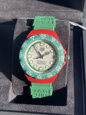 LIMITED EDITION | NEW TAG HEUER FORMULA 1 MONZA 1/1000  SOLARGRAPH Solar Quartz,