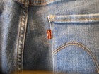 WOMEN'S LEVI'S BLUE MEDIUM WASH "RED TAB" SKINNY JEANS SIZE 14 — photo 4