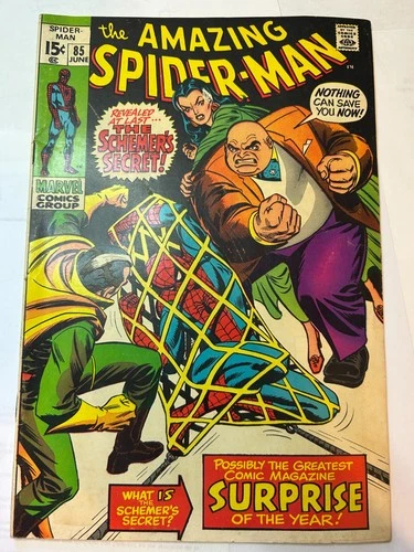 THE AMAZING SPIDER-MAN #85 1970 6.5 FN+