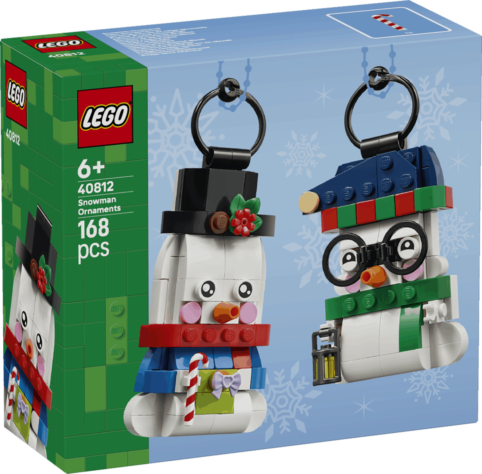 LEGO Seasonal - Christmas - Snowman Ornaments - 40812 - Image 8
