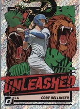 2021 Donruss #UNL4 Cody Bellinger Unleashed Rapture