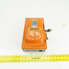 Square D H36 30A Single Thow Fusible Safety Disconnect Switch 600VAC 5-20HP