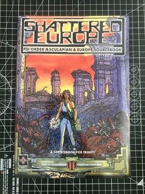 Trinity Sourcebook : Shattered Europe (1998 Paperback) RPG White Wolf