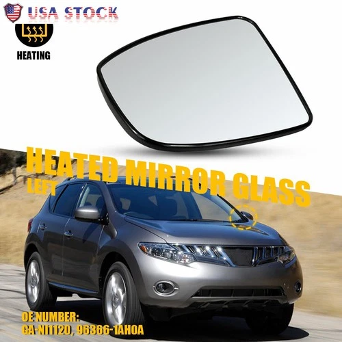 Driver Left Side Power Heated Mirror for Nissan Murano 2009-2014 #96366-1AH0A