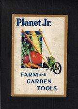 PLANET JR. FARM AND GARDEN TOOLS 60+ PAGE CATALOGUE/BROCHURE/PRICE LIST 1933