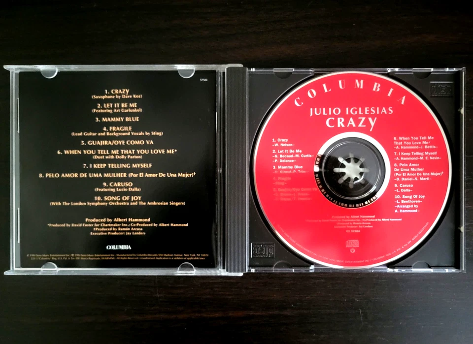 Julio Iglesias 4CD Collection Latin Pop Dance Romantic Ballad Excellent 4CD Lot Foto 3 de 4