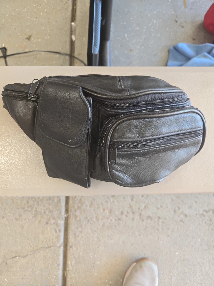 Vintage Leather Fanny Pack In Vintage Bags, Handbags & Cases for