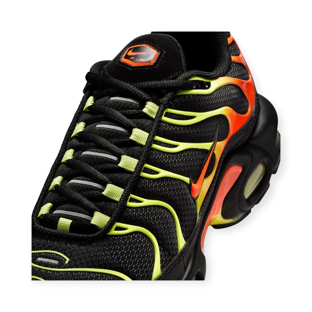 Nike Air Max Plus Sunrise Lifestyle Running Sneakers Black Orange DM0032-028 — product photo 5 of 7