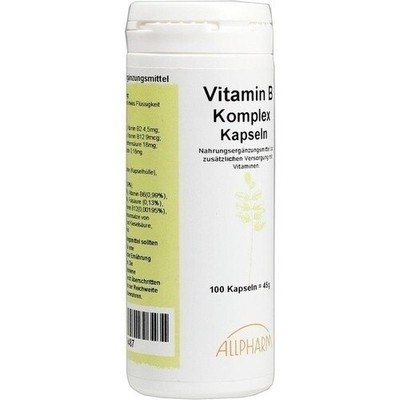 VITAMIN B KOMPLEX Kapseln, 100 St PZN 00839487