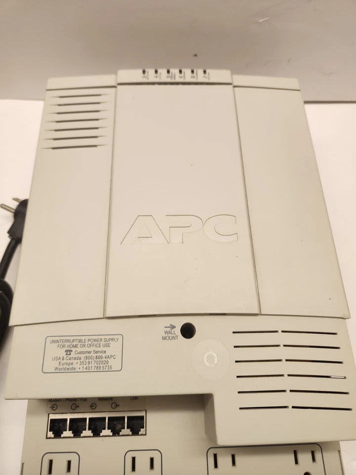 APC Back-UPS UPS BF500 BF500BB 500VA 325W 120V 6 Outlet, With Good Battery - Image 2 of 4