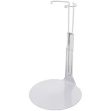 Kaiser 1101 White Adjustable Doll Stand, fits 5 to 6 inch Dolls