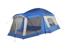 Klondike 8 Person Water Resistant Tent with Convertible Screen Room for Famil...