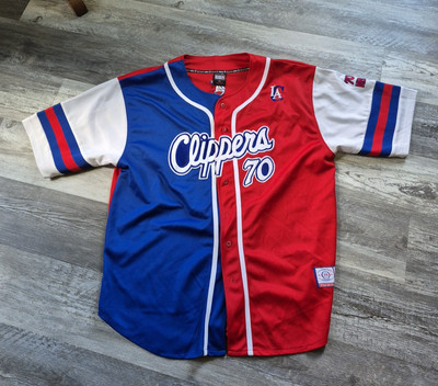 Los Angeles Clippers #70 NBA Basketball Button Down Jersey Size 3XL Ounk Unk