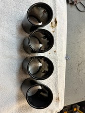 Endrohrblenden Schwarz BMW M2 Competition F87 7853892-02 Original (4 Stk) BMW