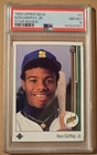 1989 UPPER DECK KEN GRIFFEY JR STAR ROOKIE RC PSA 8