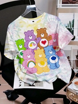 Care Bears Glücksbärchis Buntes T-Shirt  Gr.S