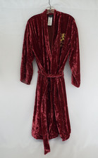 Pottery Barn Teen HARRY POTTER Gryffindor Maroon Velvet Robe Large/XL Pocket Tie