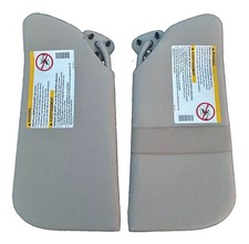 1995-2005 Chevrolet Cavalier Sunfire Sun Visor Pair Set Left Right Mirror Lh Rh 1995-2005 Chevrolet Cavalier Sunfire Sun Visor Pair Set Left Right Mirror Lh Rh
