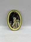 Vintage 1989 Coca Cola Small Vintage Oval Mini Tin Tray 6" x 4 1/2