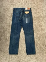 Levi's 501 32x32 Deadstock Button Fly Original Straight Fit Dark Wash Jeans Men
