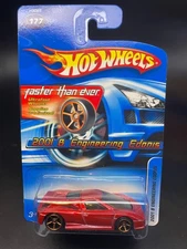 HOT WHEELS FASTER THAN EVER 2001 B EGINEERING EDONIS DARK RED - HW B ENGINEERING