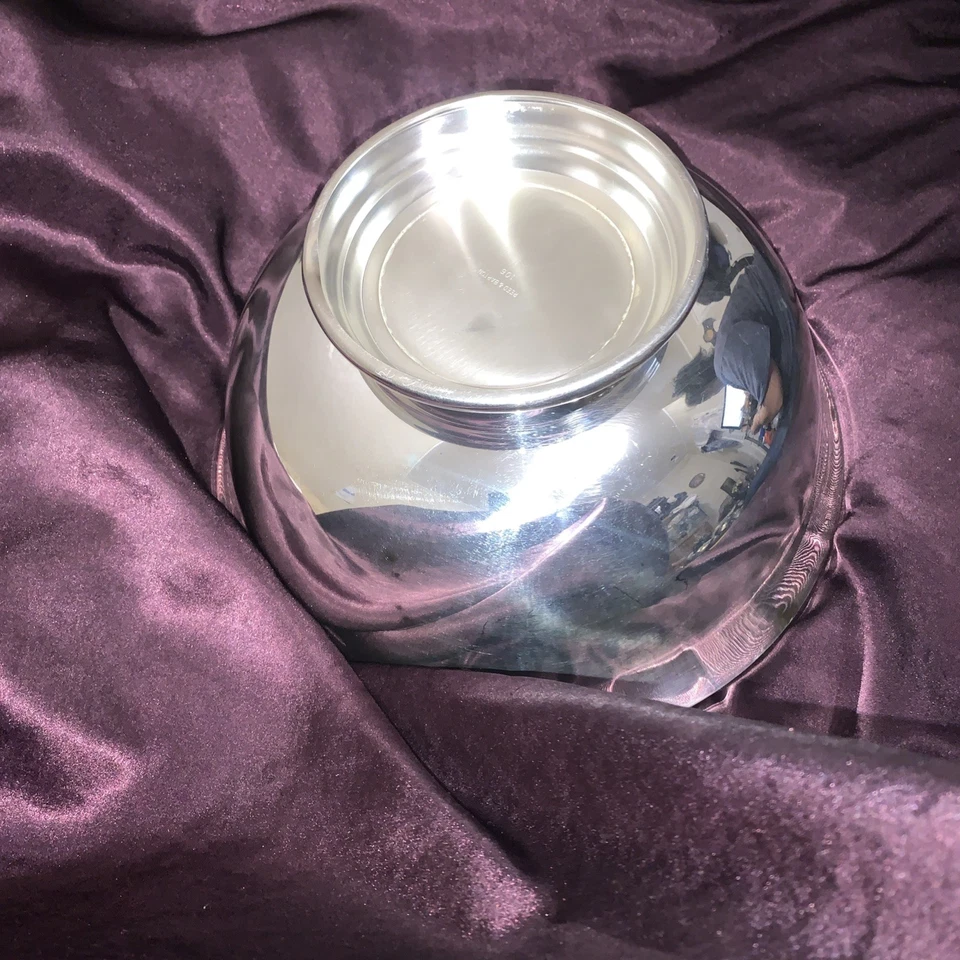 Cuenco de plata grande Reed And Barton 26 oz + Foto 2 de 4