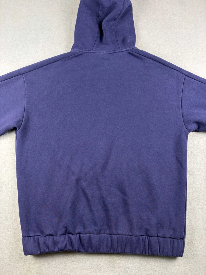 Толстовка с капюшоном мужская Alphalete размер большой синий на молнии для активных тренировок в тренажерном зале - Изображение 3 из 4