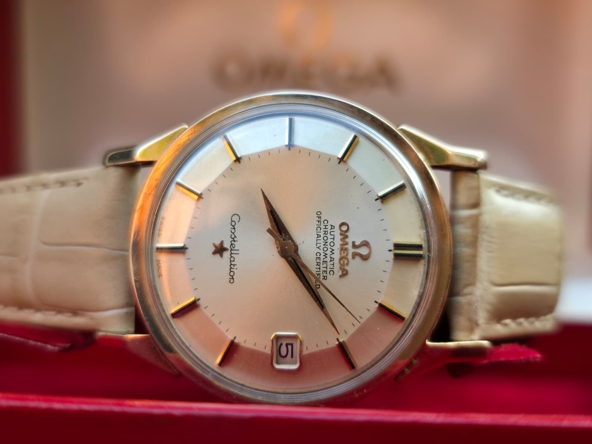 Constellation Pie Pan Vintage Omega Constellation Mens Watch
