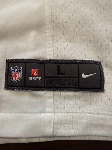 Maglia New York Jets uomo grande bianca verde NFL football Sam Darnold Nike shirt - Foto 4 di 9