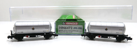 "Zwei Kesselwagen \"Butano S.A.\", Renfe, Ep. Iii, 1:160,Arnold ,Hn 6472, Ovp, Neu"