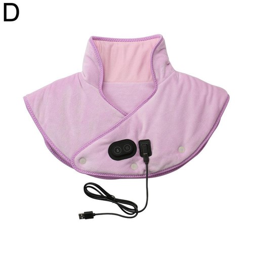 Electric Neck and Shoulder Heat Pad with Vibrating Reliefing Tool Best G1A1KS98 - Picture 20 of 24