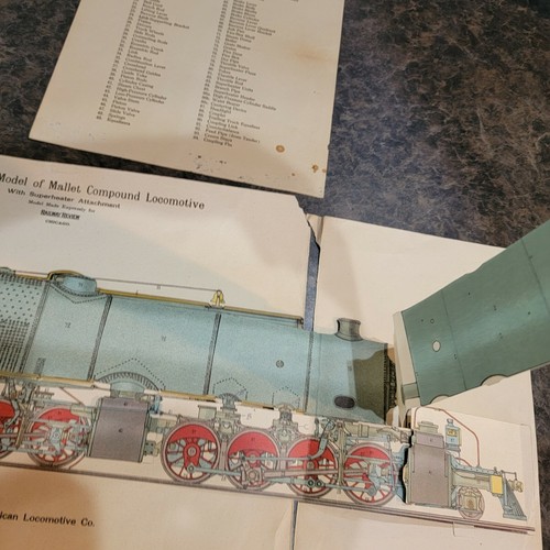 Lithographic Bavaria railroad model Locomotive railway railroad Super Heater - Bild 8 von 12